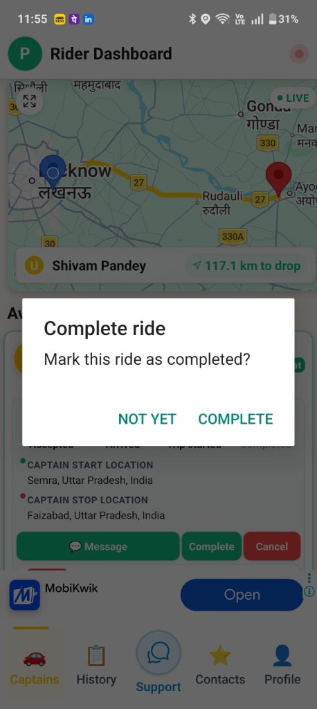 Map view